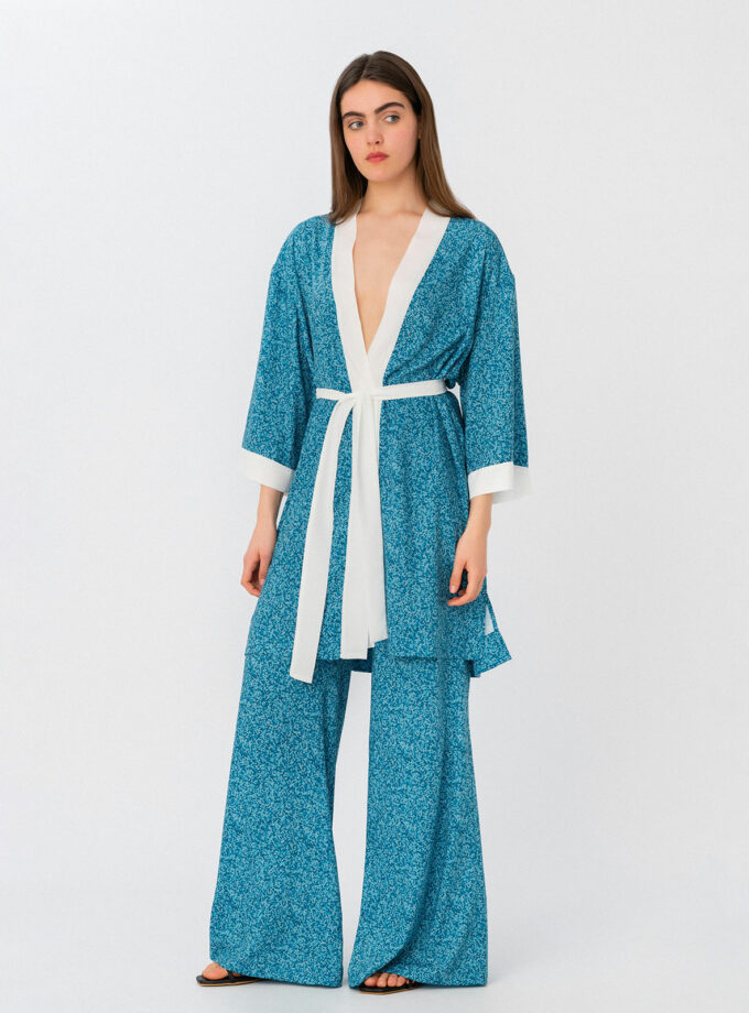 Melissani-Print Kimono Elizabeth LaGre Μελισσάνη κιμονό