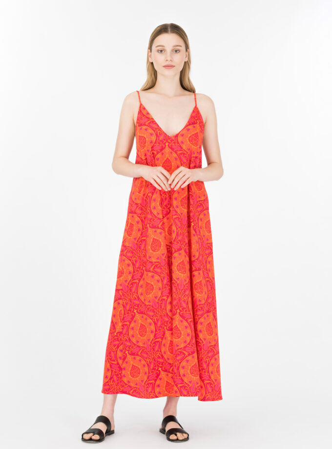 Bombay Maxi Strap Dress / Bombay Μάξι Φόρεμα Με Τιράντες - Elizabeth LaGre