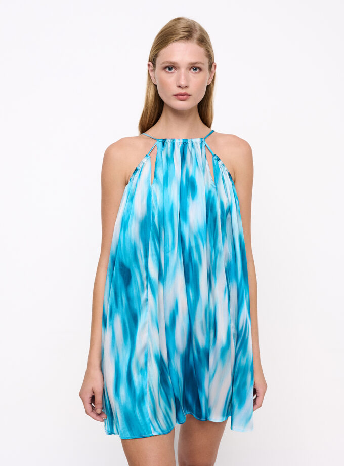 Vision Print Dress / Vision Εμπριμέ Φόρεμα - Elizabeth LaGre