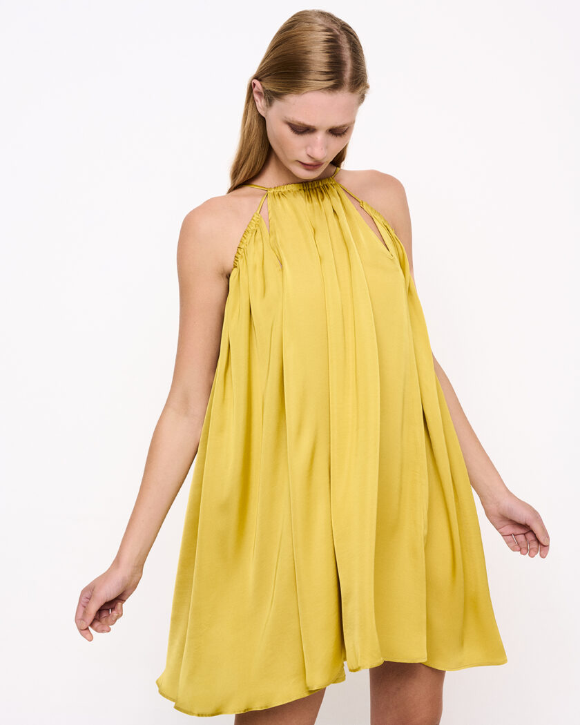 Golden Yellow Dress / Χρυσό Κίτρινο Φόρεμα - Elizabeth LaGre