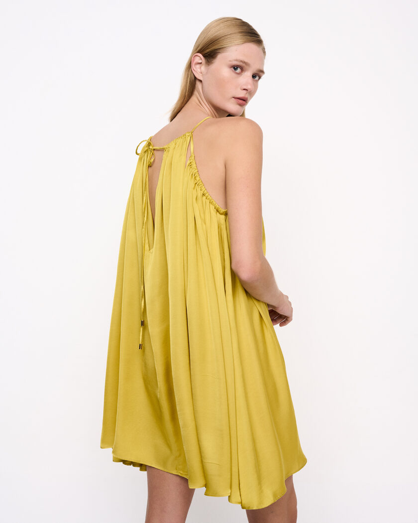Golden Yellow Dress / Χρυσό Κίτρινο Φόρεμα - Elizabeth LaGre